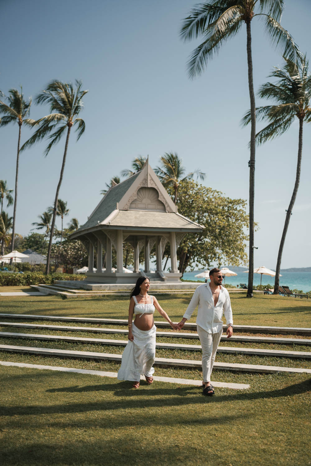 Candid documentary moment at a Koh Samui wedding