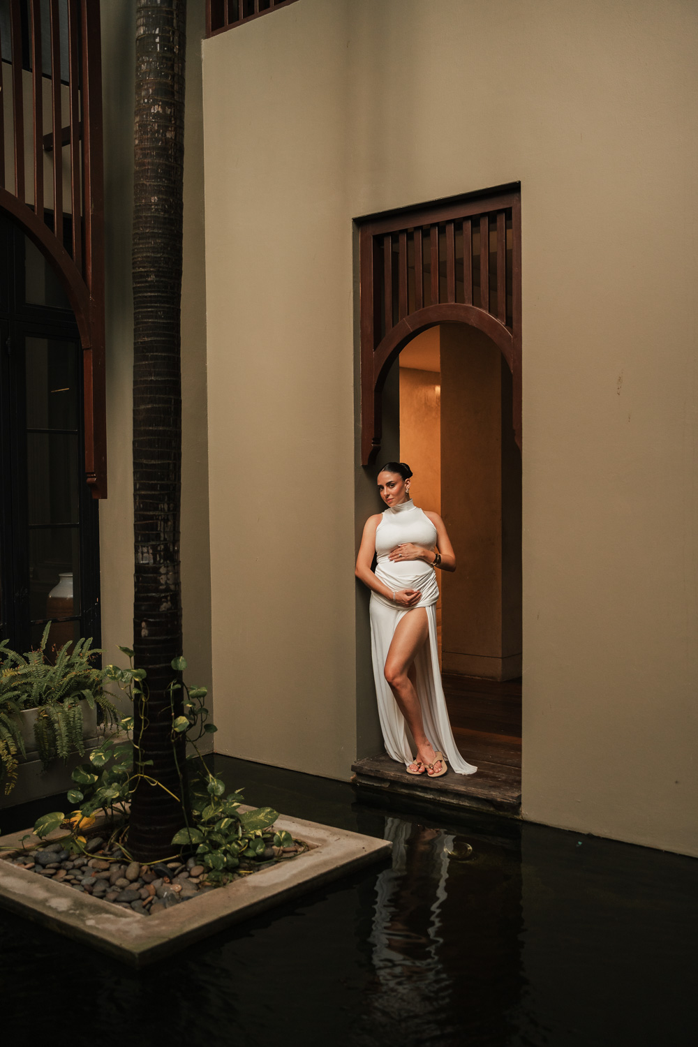 Vertical wedding photograph delivered in the online gallery