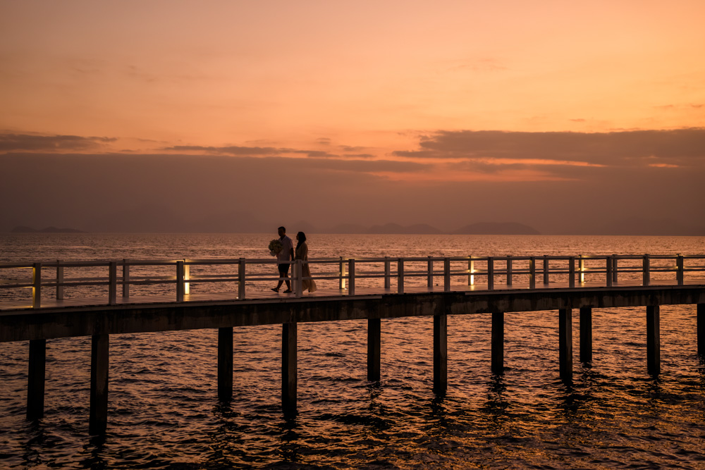 Wedding day moment photographed in Pattaya, Thailand