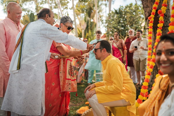 Indian wedding ceremony
