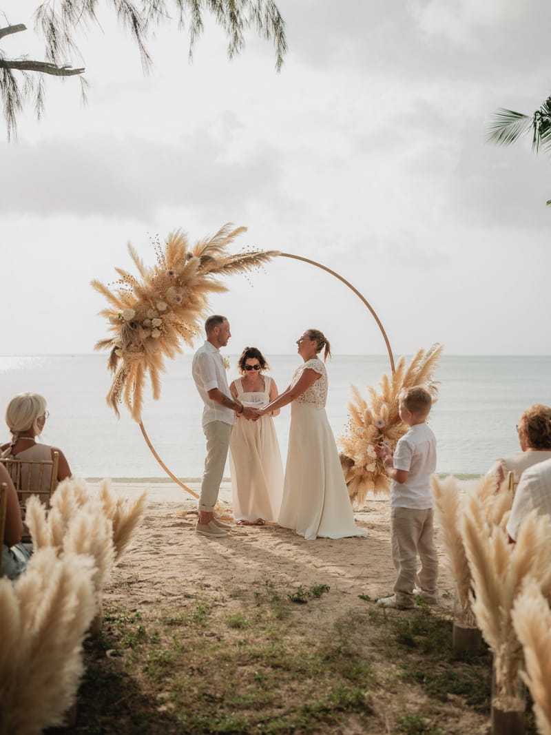 Phuket beach wedding ceremony